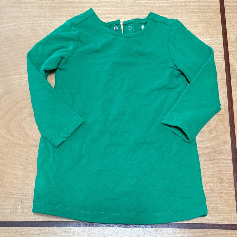 Primary Kelley Green Long Sleeve Cozy Dress